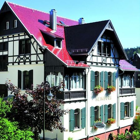 Hotel-Pension Heimburg Bad Elster Kültér fotó