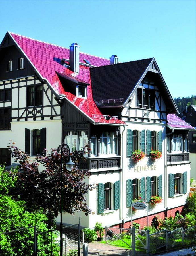 Hotel-Pension Heimburg Bad Elster Kültér fotó